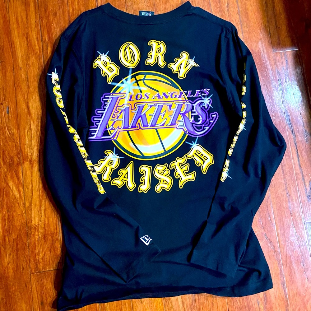 LAKERS X BORN X RAISED long sleeve (L)